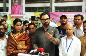 ক্রীড়া উপদেষ্টা ডেকে নিয়ে ভোটারদের হুমকি দিয়েছেন, অভিযোগ আমিনুলের