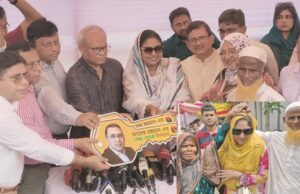 কিশোরগঞ্জ মহিলাদলের কারনে মোস্তাকিম দম্পত্তির পাশে তারেক