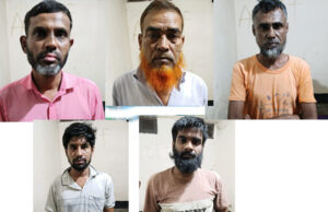 কালীগঞ্জে পৃথক অভিযানে ৫ মাদক কারবারী গ্রেপ্তার