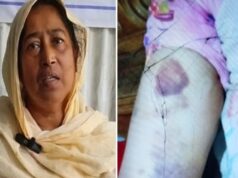 টঙ্গিবাড়ীতে পূর্ব শক্রতার জের ধরে গৃহবধূকে মারধর