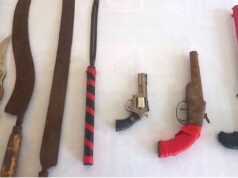 তিতাসে দেশী-বিদেশী অস্ত্রসহ চার নারী আটক