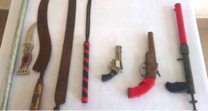 তিতাসে দেশী-বিদেশী অস্ত্রসহ চার নারী আটক