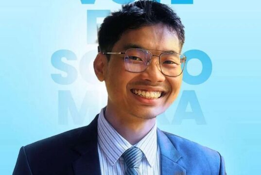 ঢাকা বিশ্ববিদ্যালয়ের কেন্দ্রীয় খেলার মাঠে বহিরাগতদের কান ধরে ওঠবস করানোর ঘটনার পর পদত্যাগের ঘোষণা দেওয়া ডাকসু সদস্য সর্বমিত্র চাকমা।