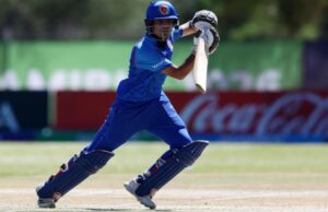 অনূর্ধ্ব-১৯ বিশ্বকাপের সেমিফাইনালে ভারতের বিপক্ষে ব্যাটিংয়ে আফগানিস্তান দল