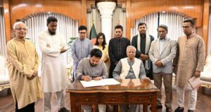 এনসিপি স্বাক্ষর করল জুলাই জাতীয় সনদে