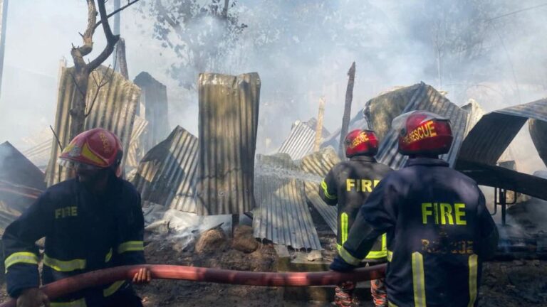 রাঙ্গুনিয়ায় আগুনে পুড়ল ৫ ঘর