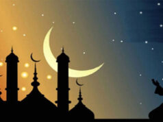 শবে বরাত উপলক্ষে রাতে মসজিদে ইবাদতের প্রস্তুতি নিচ্ছেন মুসল্লিরা