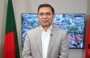 বিটিভিতে নির্বাচনী ভাষণ দেবেন তারেক রহমান বিটিভিতে নির্বাচনী ভাষণ দেওয়ার প্রস্তুতির অংশ হিসেবে বিএনপি চেয়ারম্যান তারেক রহমানের প্রতীকী ছবি