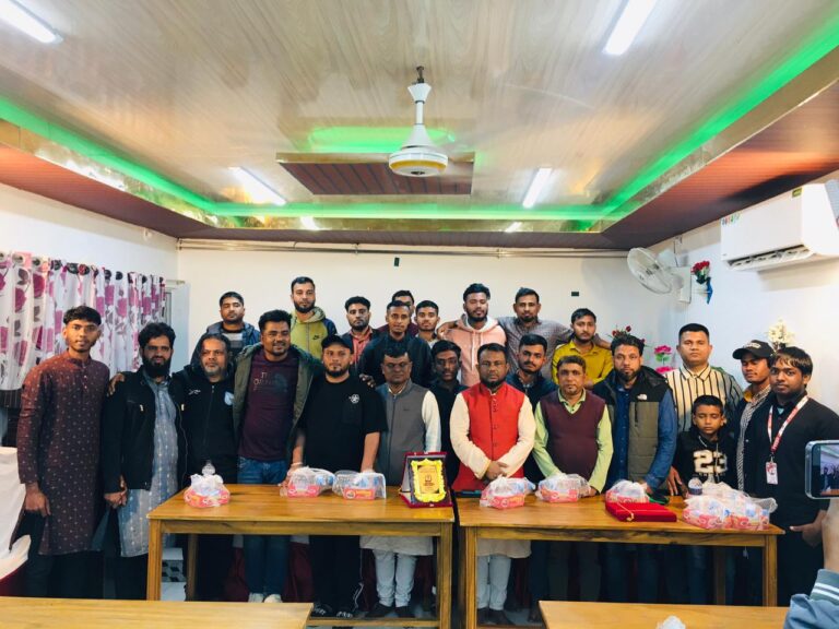 অল টাইম ক্লিনের উদ্যোগে প্রবাসী যোদ্ধা সংবর্ধনা