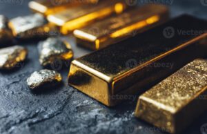 বিশ্ববাজারে স্বর্ণের দামের ওঠানামা বোঝাতে স্বর্ণের বার ও গ্রাফ