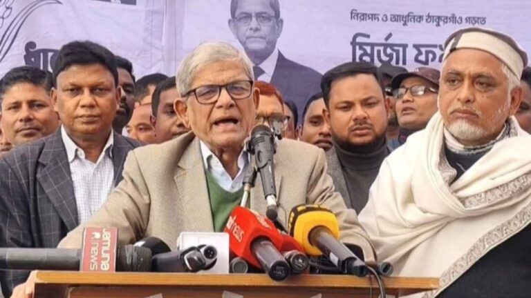 জামায়াত দেশকে আফগানিস্তান বানাতে চায়: ফখরুল