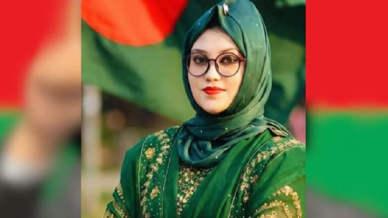 সংরক্ষিত নারী আসনে এমপি হতে চান তানজিয়া এলিনা