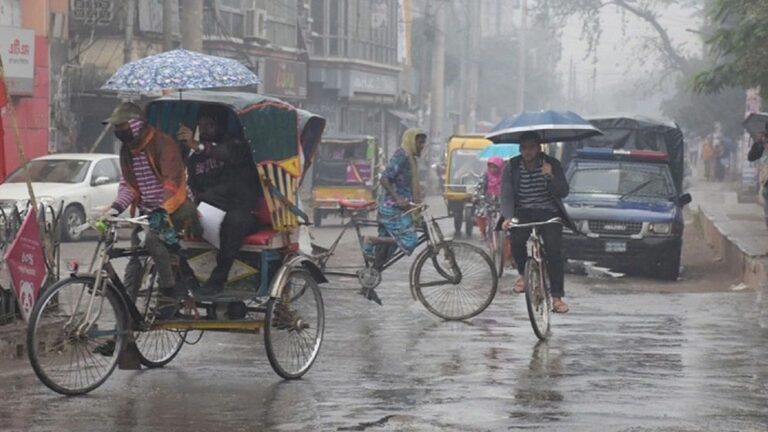 তিন দিনে বজ্রসহ বৃষ্টির আভাস দিল আবহাওয়া অফিস
